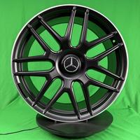 8.5x21 5x112 66.6 ET32 Satin Black Machined Lip Вид 3