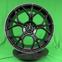 8.5x19 5x112 66.6 ET40 Satin Black Machined Lip Вид 3