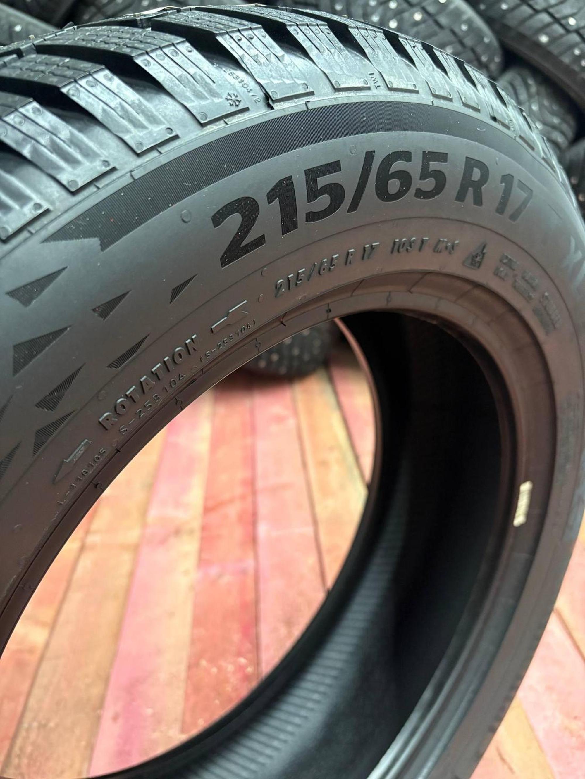 215/65  R17  Continental IceContact 3 TA шип FR 103T XL (2022 г. в.) Вид 7