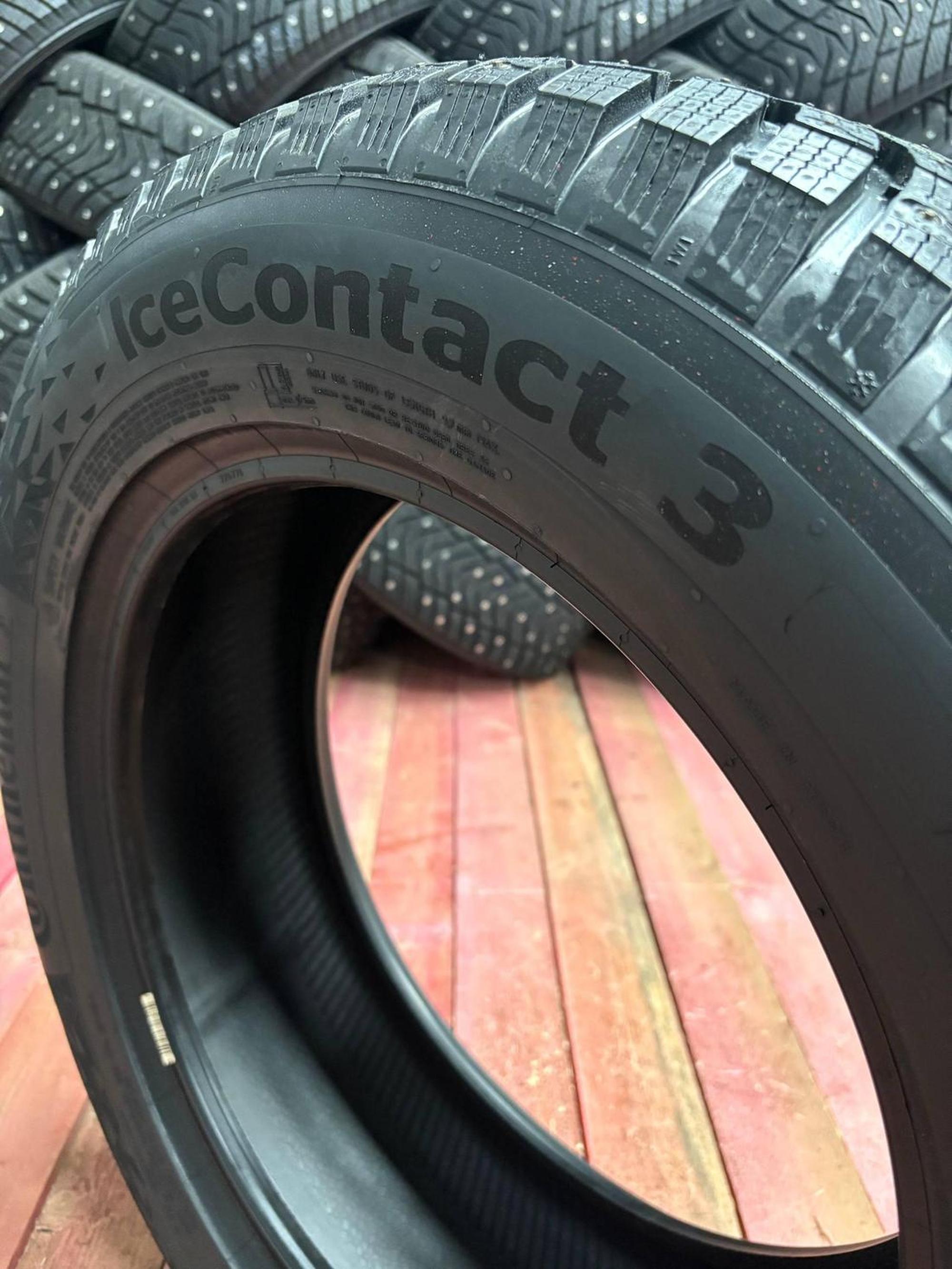 215/65  R17  Continental IceContact 3 TA шип FR 103T XL (2022 г. в.) Вид 6