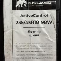 235/45  R18  Gislaved ActiveControl FR 98W XL Вид 11
