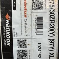 275/30  R20  Hankook Ventus S1 evo3 K127 ZR 97Y XL Вид 10
