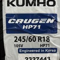 245/60  R18  Kumho Crugen HP71 105V Вид 9