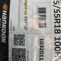 235/55  R18  Hankook Dynapro HP2 RA33 100H Вид 9