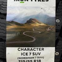 215/55  R18  Ikon (Nokian Tyres) Character Ice 7 шип SUV 99T XL Вид 9