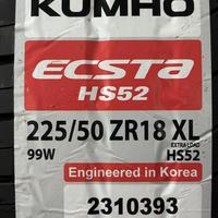225/50  R18  Kumho Ecsta HS52 ZR 99W XL Вид 9