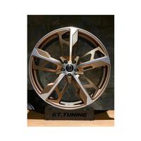 9.5x22 5x108 63.3 ET38 matt bronze